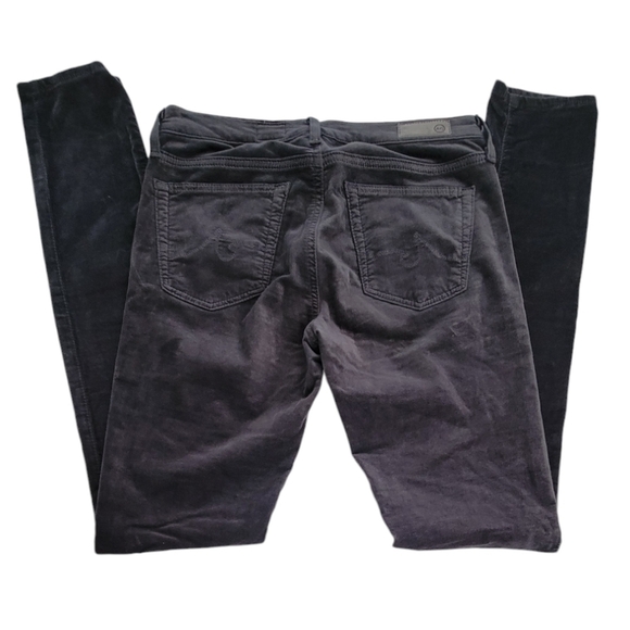 AG The Legging Super Skinny Grey Velvet - Picture 5 of 11